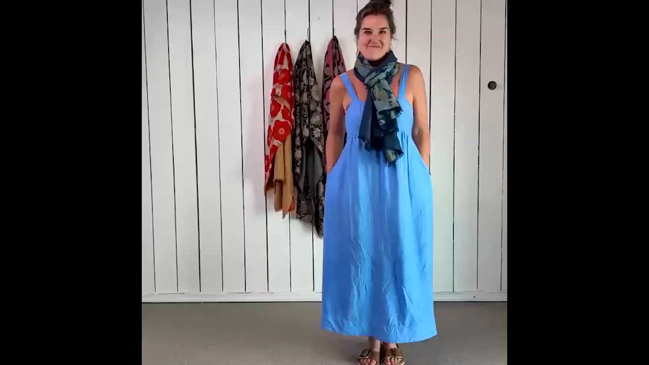 Poppies Red Reversible Wrap Scarf